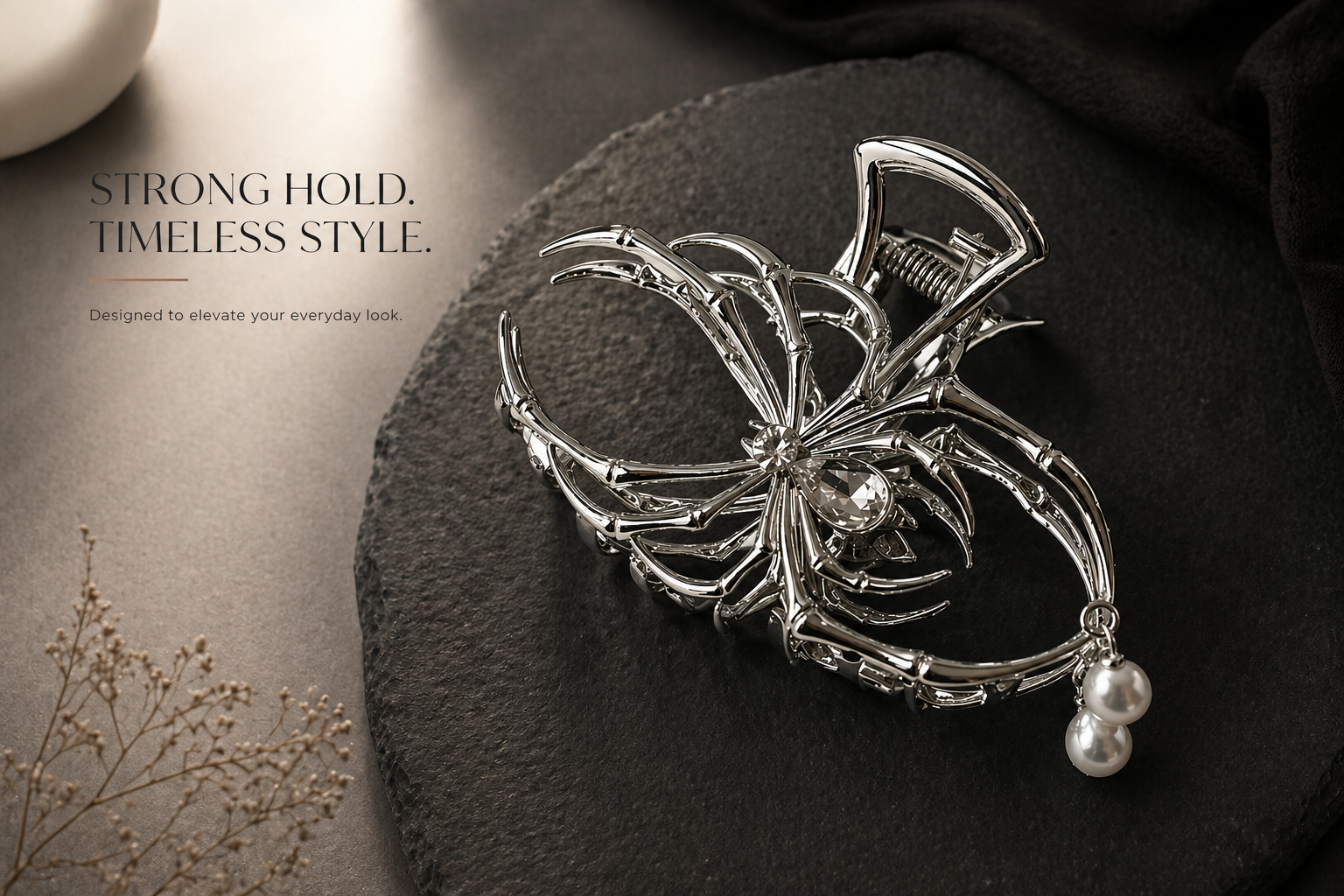 Spider Claw Clip – Strong Hold, No Slip, All-Day Secure Grip